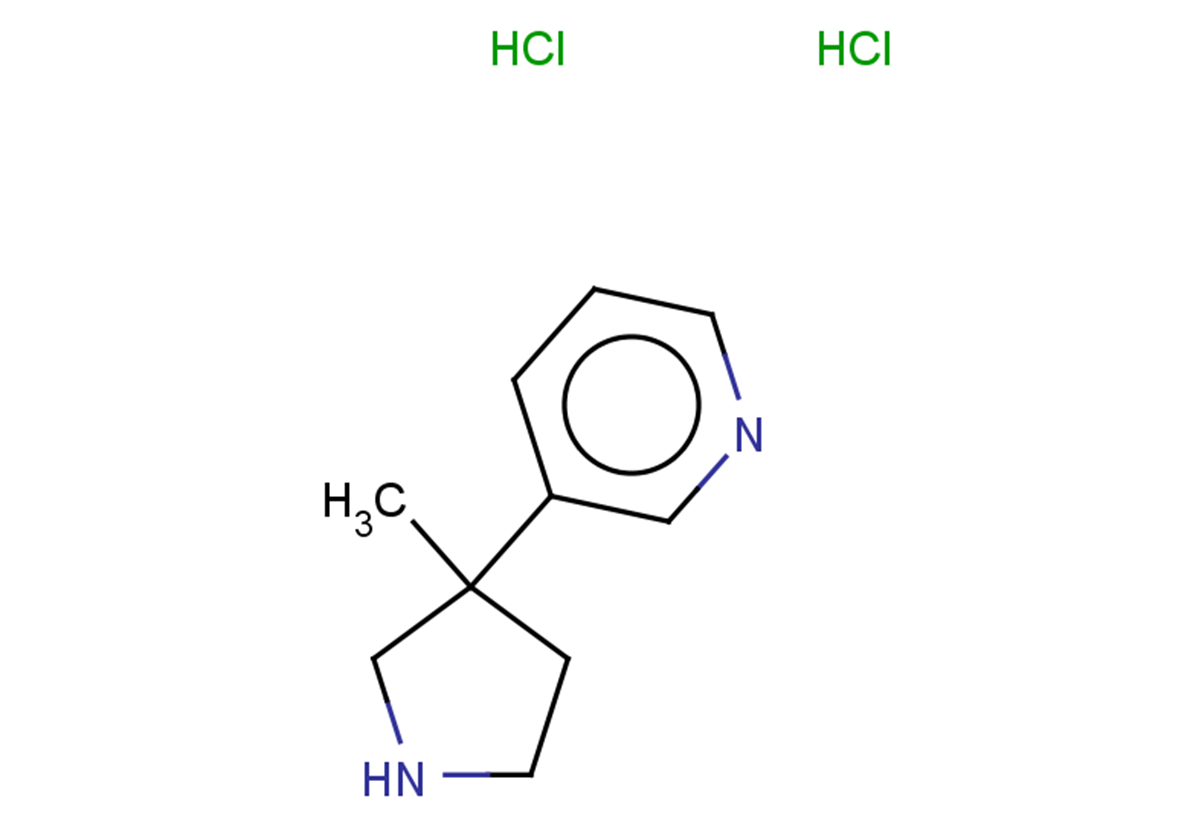 3-(3-methylpyrrolidin-3-yl)pyridine dihydrochloride