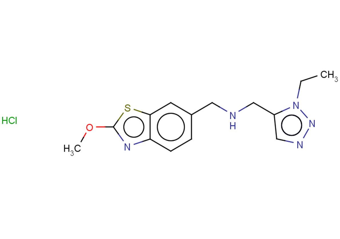 [(1-ethyl-1H-1,2,3-triazol-5-yl)methyl][(2-methoxy-1,3-benzothiazol-6-yl)methyl]amine hydrochloride