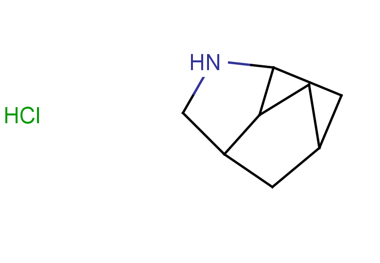 4-azatricyclo[4.2.1.0,3,7]nonane hydrochloride