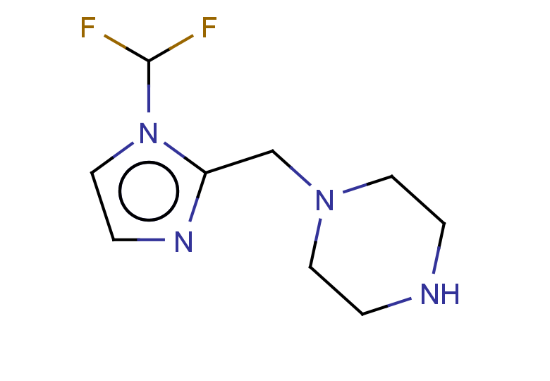 1-{[1-(difluoromethyl)-1H-imidazol-2-yl]methyl}piperazine