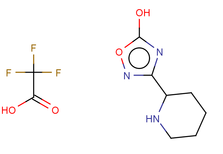3-(piperidin-2-yl)-1,2,4-oxadiazol-5-ol, trifluoroacetic acid