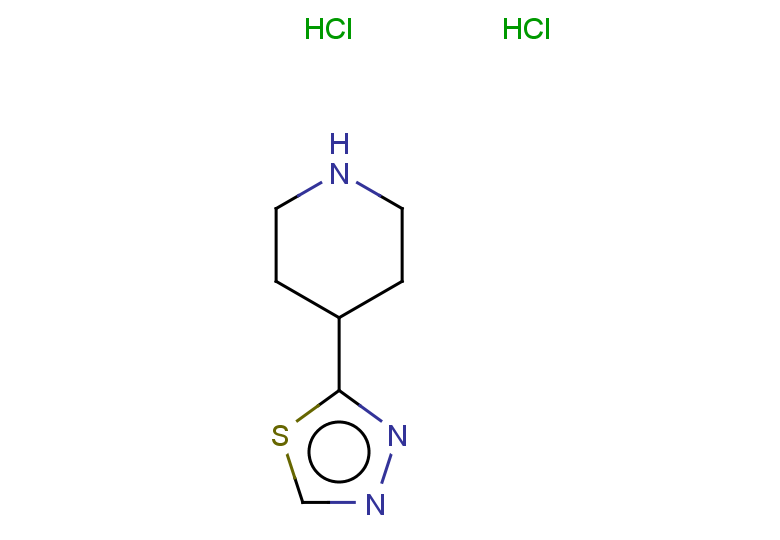 4-(1,3,4-thiadiazol-2-yl)piperidine dihydrochloride