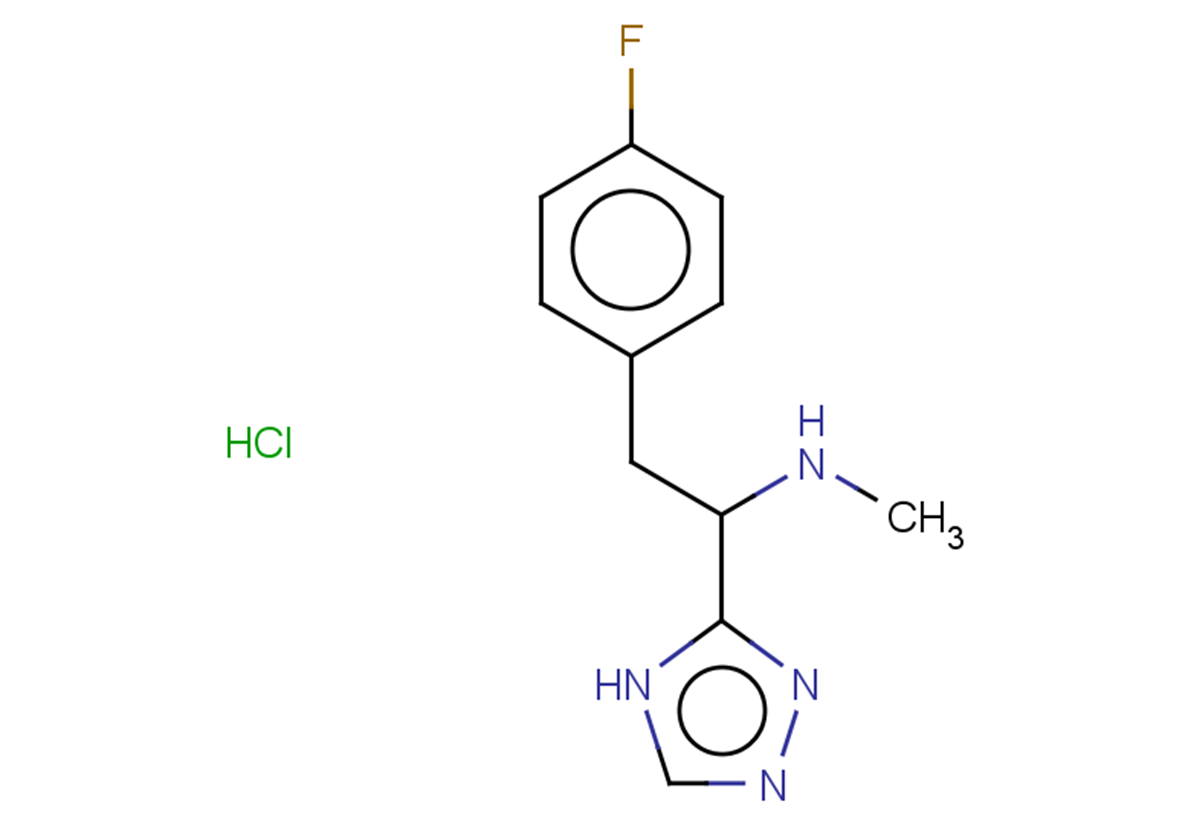 [2-(4-fluorophenyl)-1-(4H-1,2,4-triazol-3-yl)ethyl](methyl)amine hydrochloride
