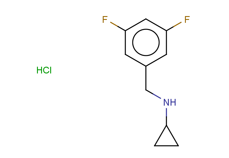 N-[(3,5-difluorophenyl)methyl]cyclopropanamine hydrochloride