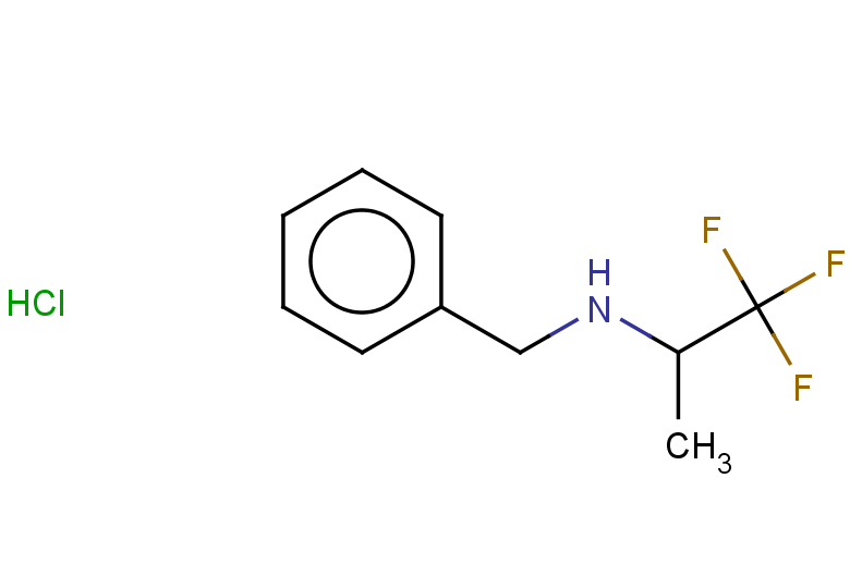 benzyl(1,1,1-trifluoropropan-2-yl)amine hydrochloride