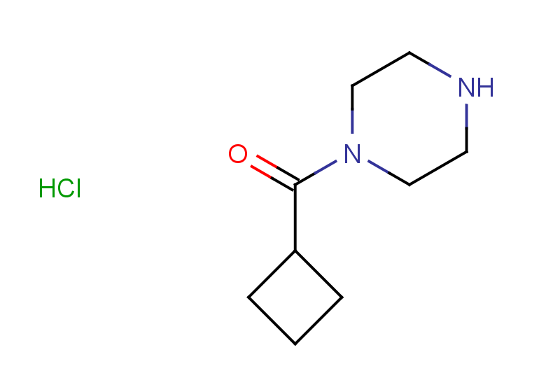 1-cyclobutanecarbonylpiperazine hydrochloride