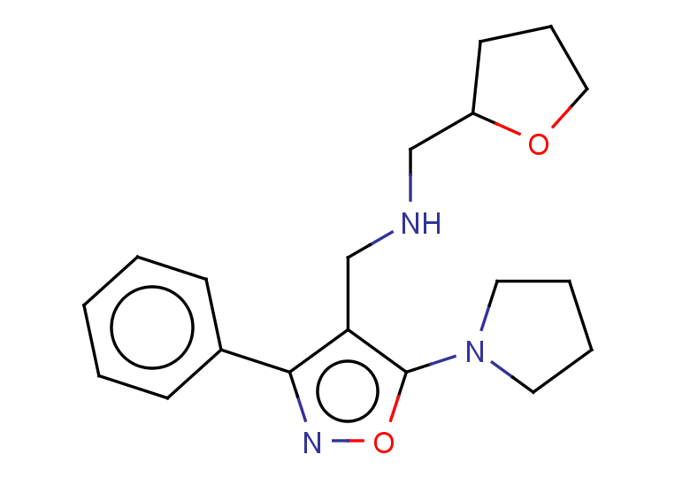[(oxolan-2-yl)methyl]({[3-phenyl-5-(pyrrolidin-1-yl)-1,2-oxazol-4-yl]methyl})amine