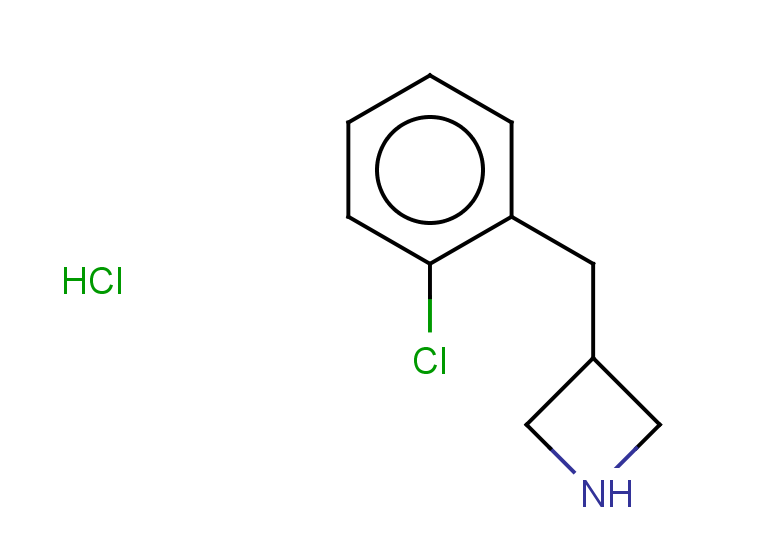 3-[(2-chlorophenyl)methyl]azetidine hydrochloride