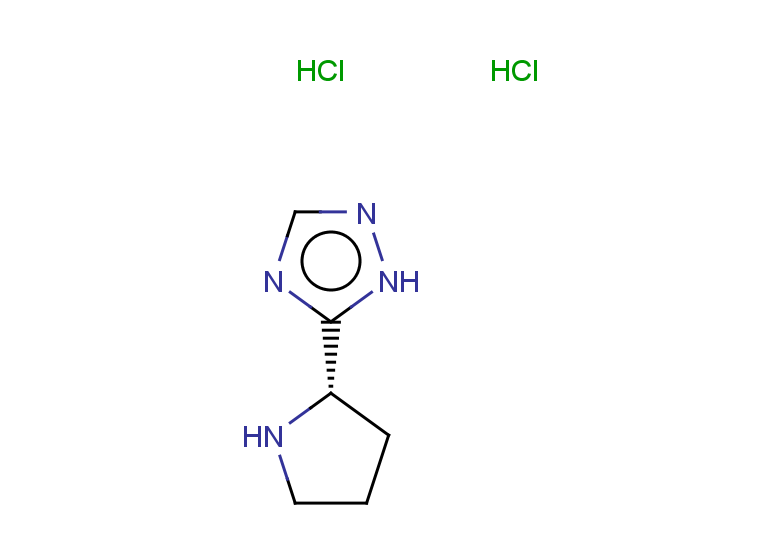 5-[(2S)-pyrrolidin-2-yl]-1H-1,2,4-triazole dihydrochloride