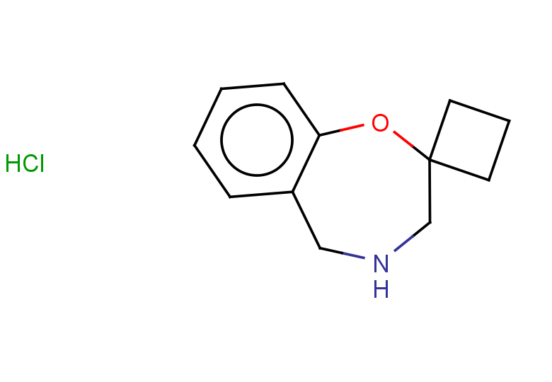 4,5-dihydro-3H-spiro[1,4-benzoxazepine-2,1'-cyclobutane] hydrochloride