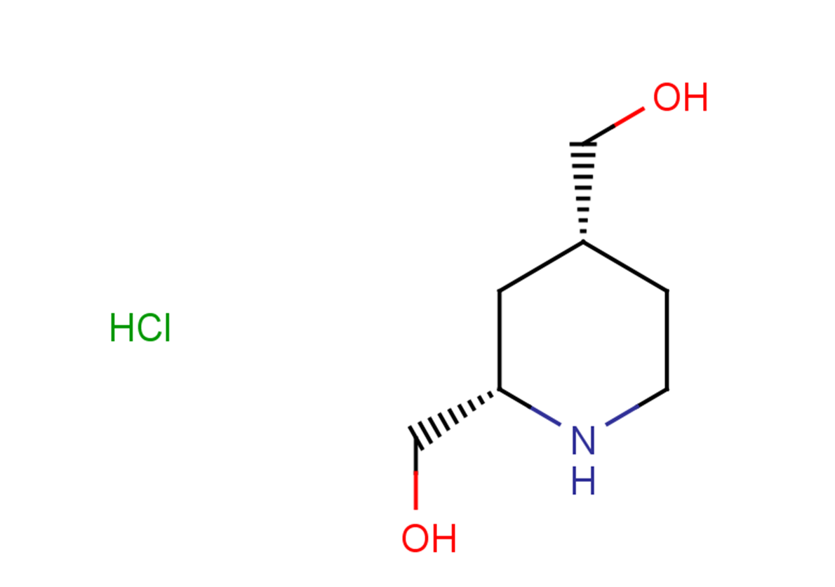 rac-[(2R,4S)-4-(hydroxymethyl)piperidin-2-yl]methanol hydrochloride, cis
