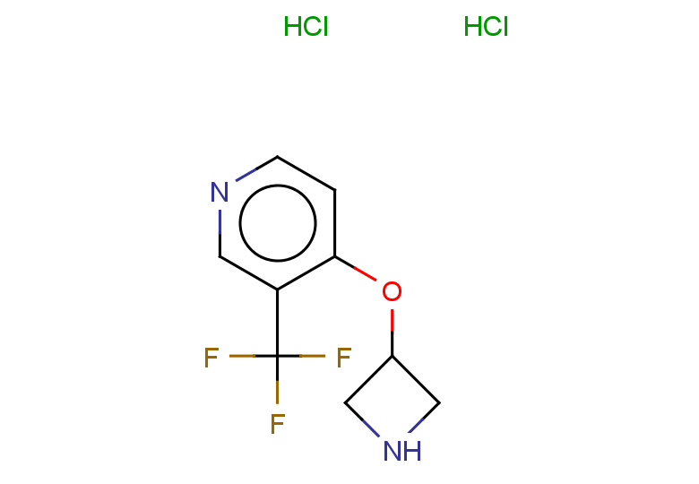 4-(azetidin-3-yloxy)-3-(trifluoromethyl)pyridine dihydrochloride