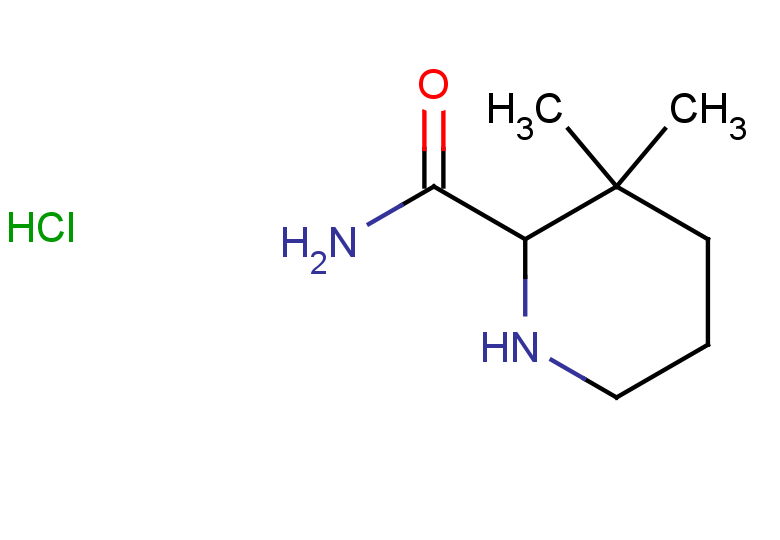 3,3-dimethylpiperidine-2-carboxamide hydrochloride