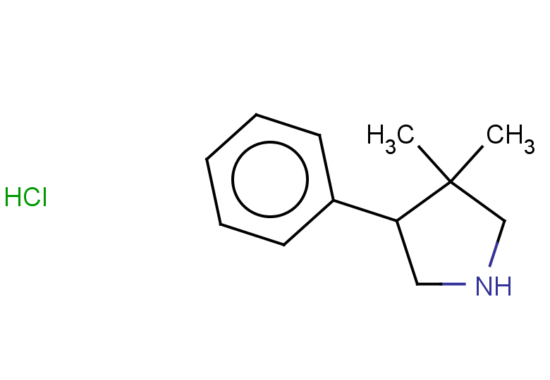 3,3-dimethyl-4-phenylpyrrolidine hydrochloride