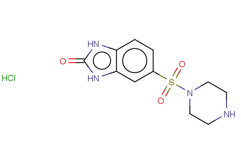 5-(piperazine-1-sulfonyl)-2,3-dihydro-1H-1,3-benzodiazol-2-one hydrochloride