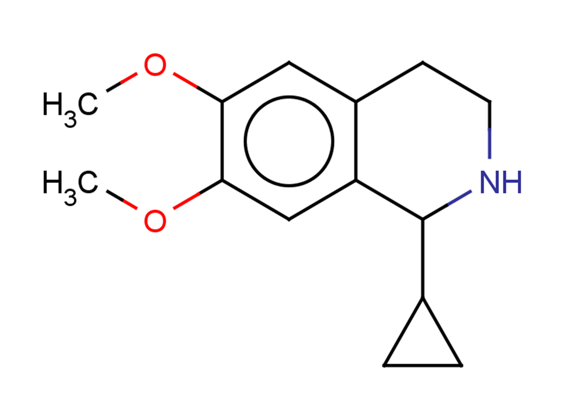 1-cyclopropyl-6,7-dimethoxy-1,2,3,4-tetrahydroisoquinoline