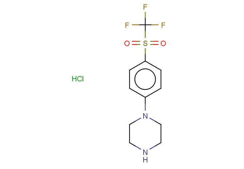 1-(4-trifluoromethanesulfonylphenyl)piperazine hydrochloride