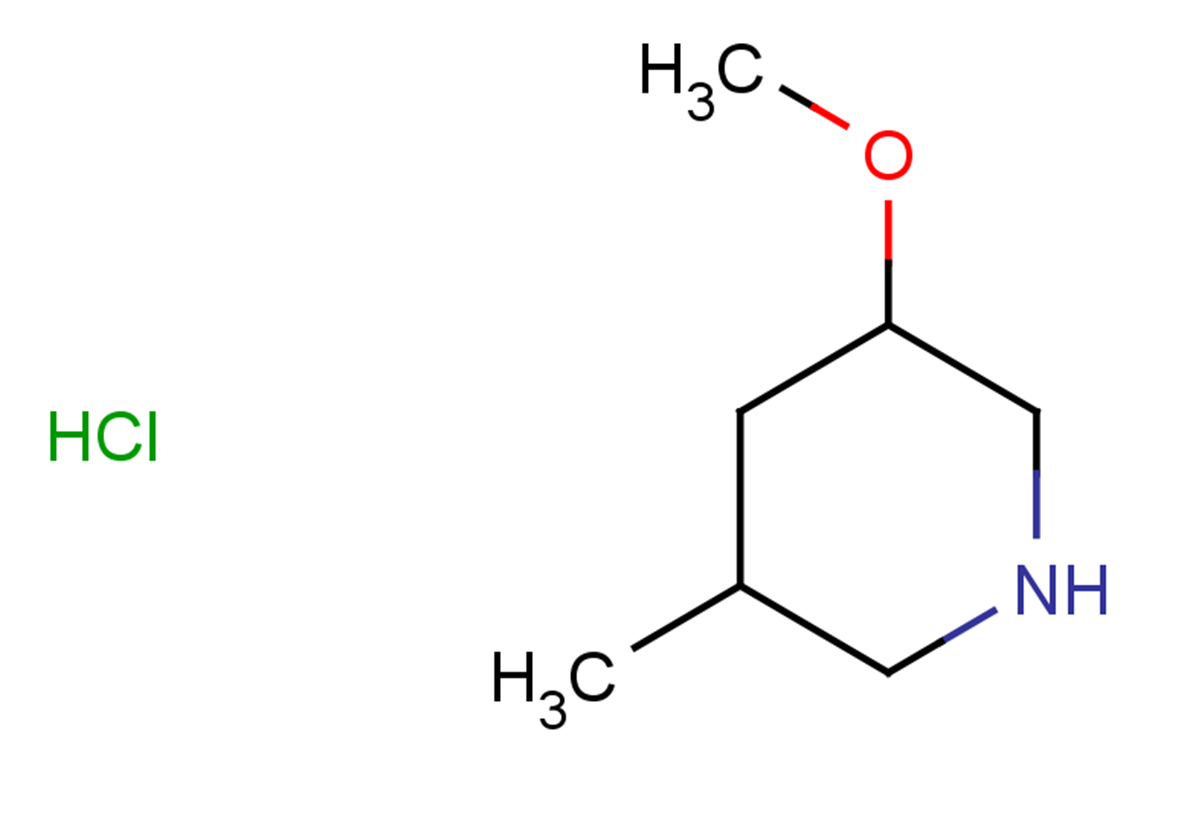 3-methoxy-5-methylpiperidine hydrochloride, Mixture of diastereomers