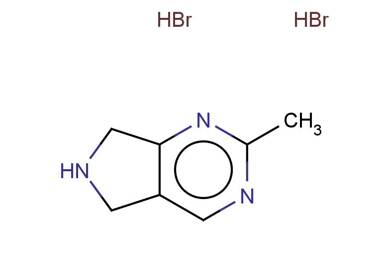 2-methyl-5H,6H,7H-pyrrolo[3,4-d]pyrimidine dihydrobromide