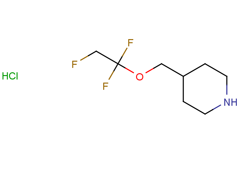 4-[(1,1,2-trifluoroethoxy)methyl]piperidine hydrochloride