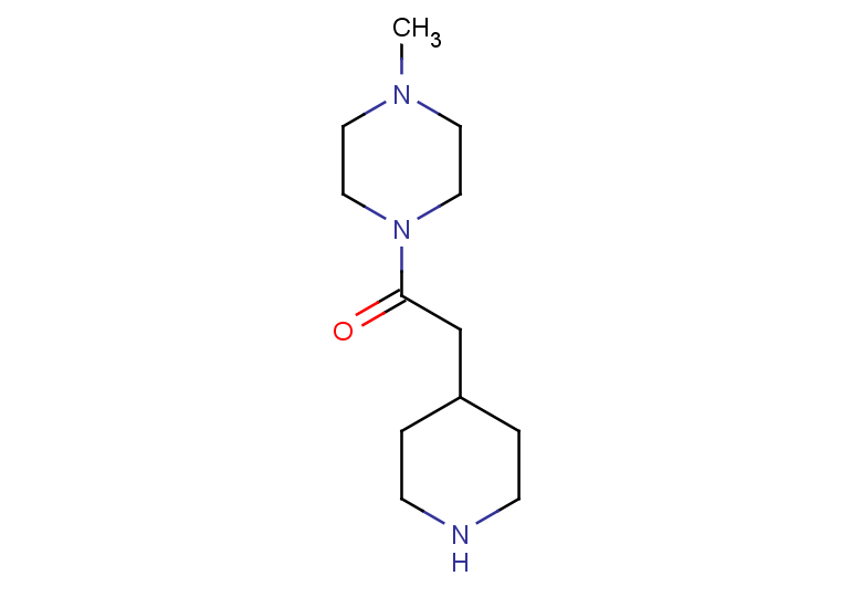 1-(4-methylpiperazin-1-yl)-2-(piperidin-4-yl)ethan-1-one