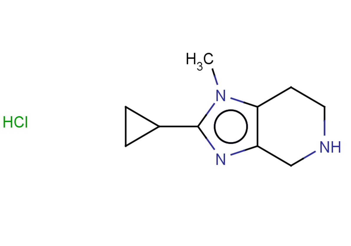 2-cyclopropyl-1-methyl-1H,4H,5H,6H,7H-imidazo[4,5-c]pyridine hydrochloride