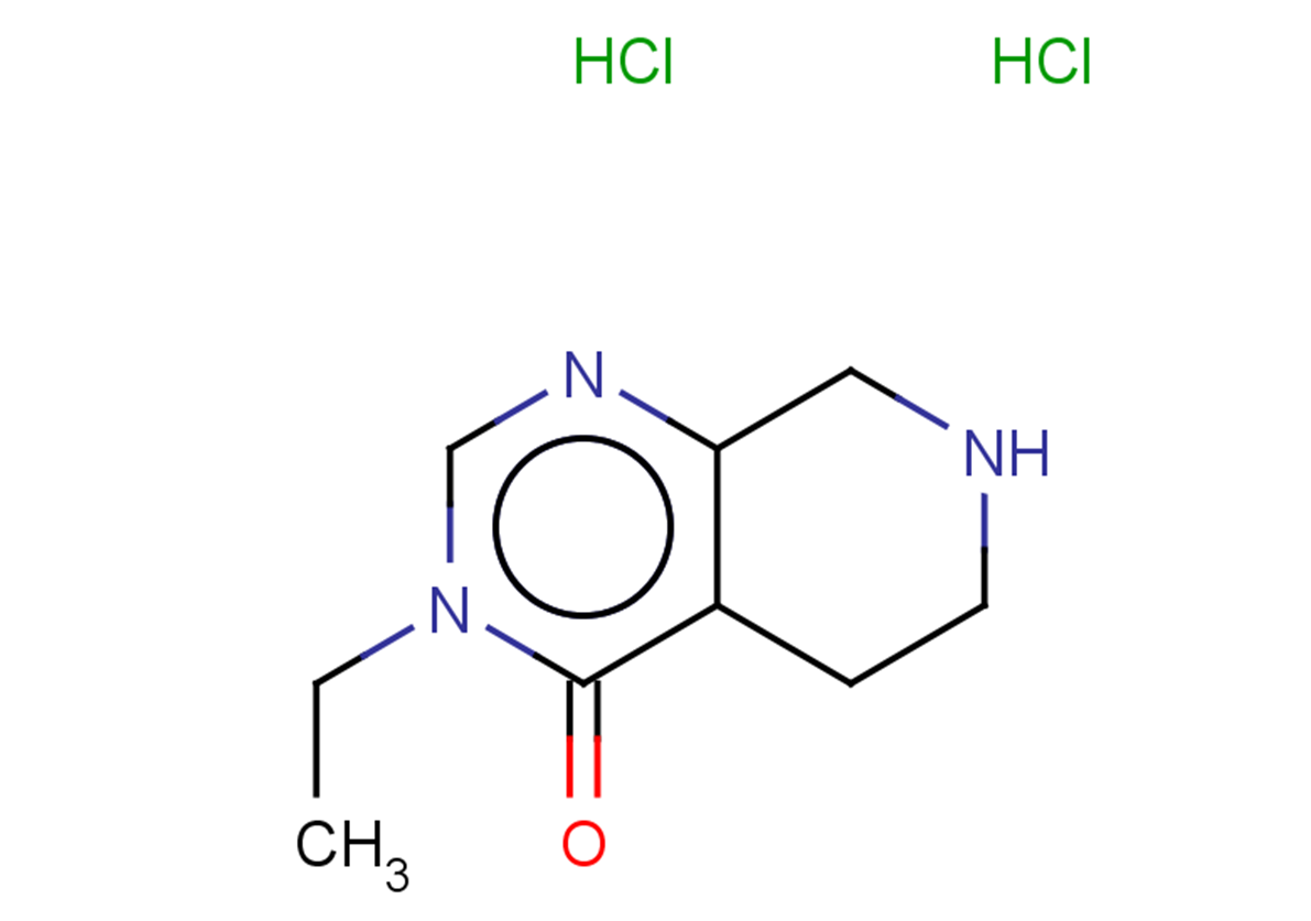 3-ethyl-3H,4H,5H,6H,7H,8H-pyrido[3,4-d]pyrimidin-4-one dihydrochloride