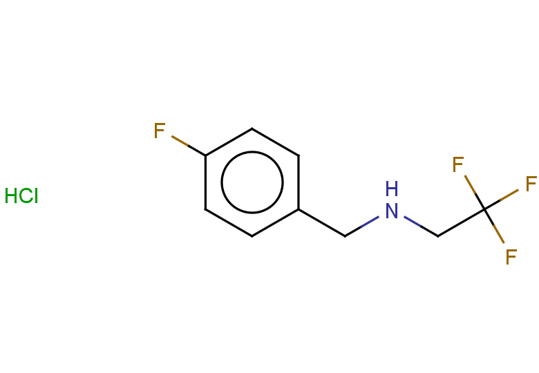 [(4-fluorophenyl)methyl](2,2,2-trifluoroethyl)amine hydrochloride