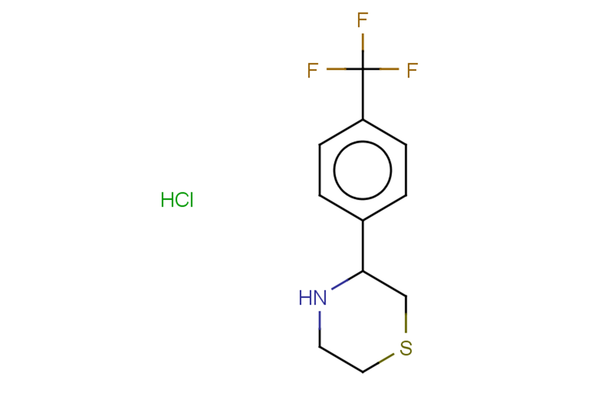 3-[4-(trifluoromethyl)phenyl]thiomorpholine hydrochloride