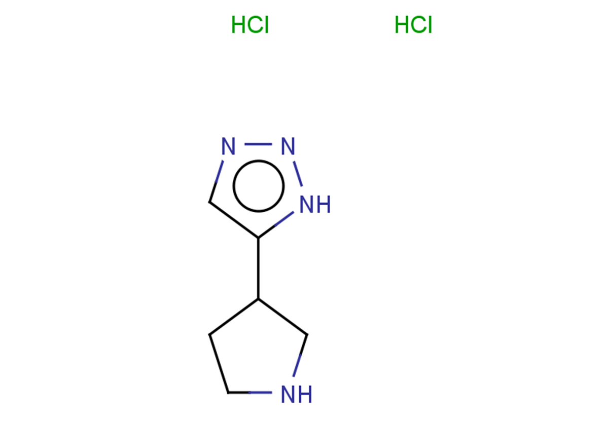 5-(pyrrolidin-3-yl)-1H-1,2,3-triazole dihydrochloride