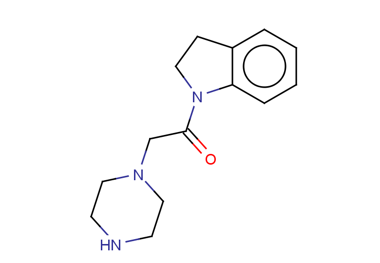 1-(2,3-dihydro-1H-indol-1-yl)-2-(piperazin-1-yl)ethan-1-one