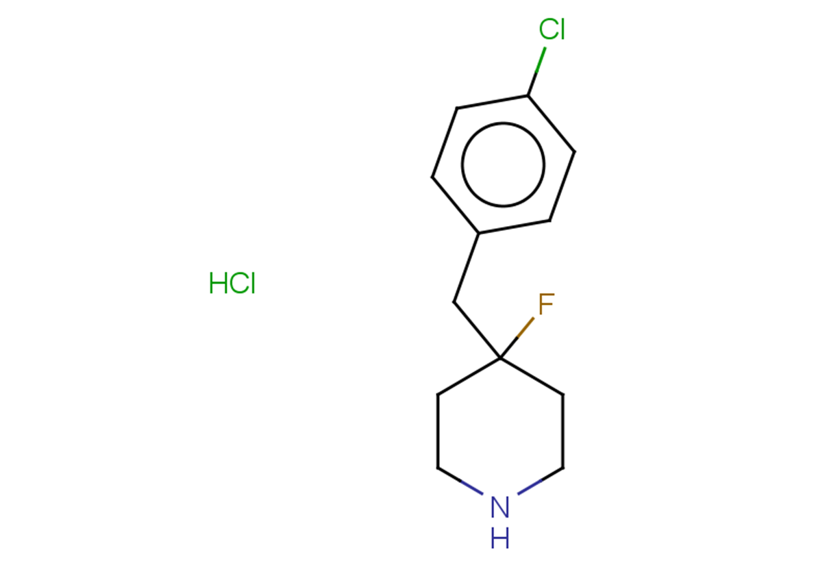 4-[(4-chlorophenyl)methyl]-4-fluoropiperidine hydrochloride