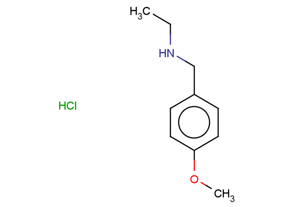 ethyl[(4-methoxyphenyl)methyl]amine hydrochloride