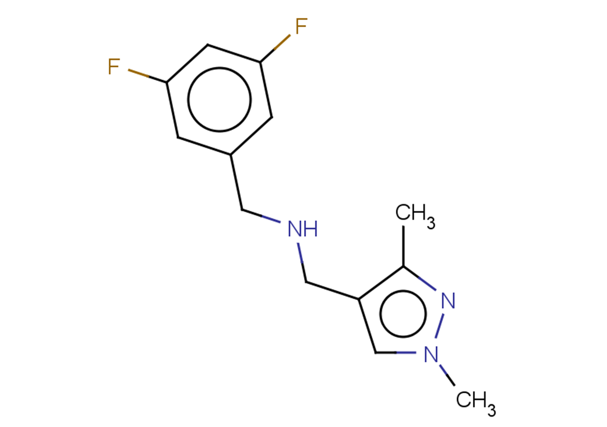 [(3,5-difluorophenyl)methyl][(1,3-dimethyl-1H-pyrazol-4-yl)methyl]amine