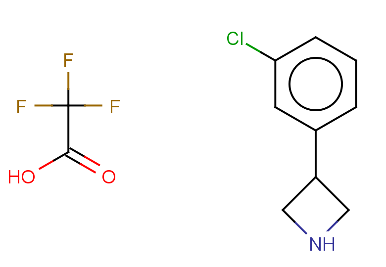 3-(3-chlorophenyl)azetidine trifluoroacetate