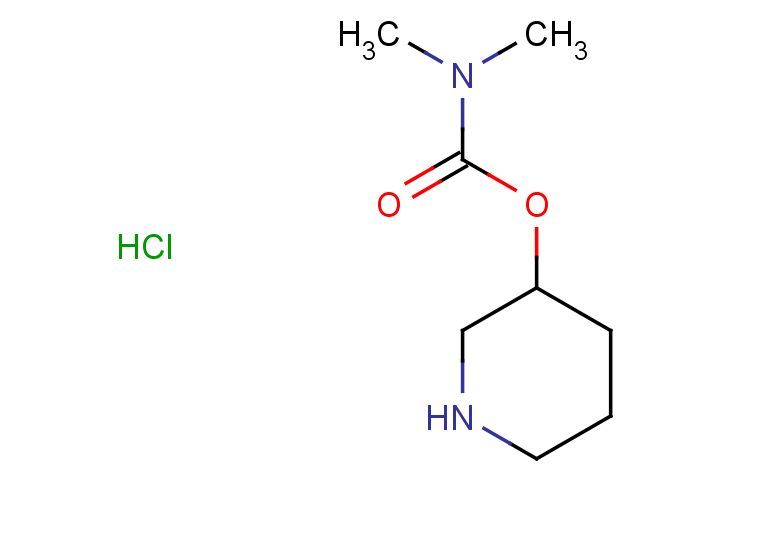 piperidin-3-yl N,N-dimethylcarbamate hydrochloride