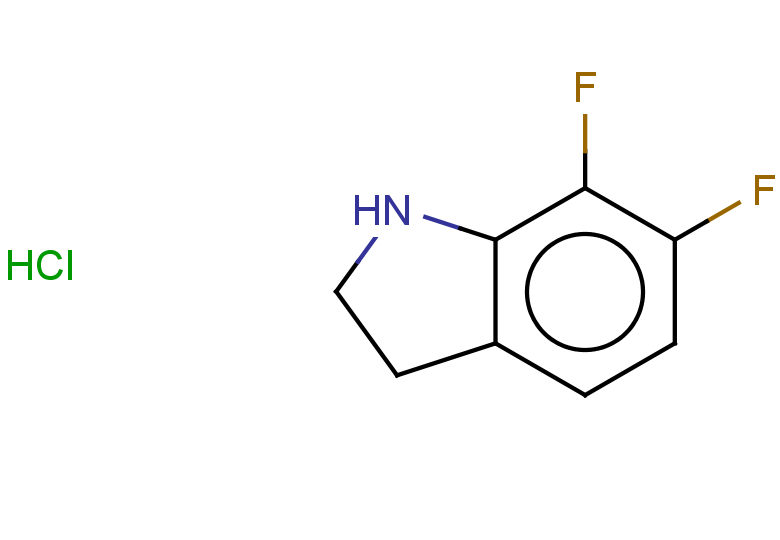 6,7-difluoro-2,3-dihydro-1H-indole hydrochloride