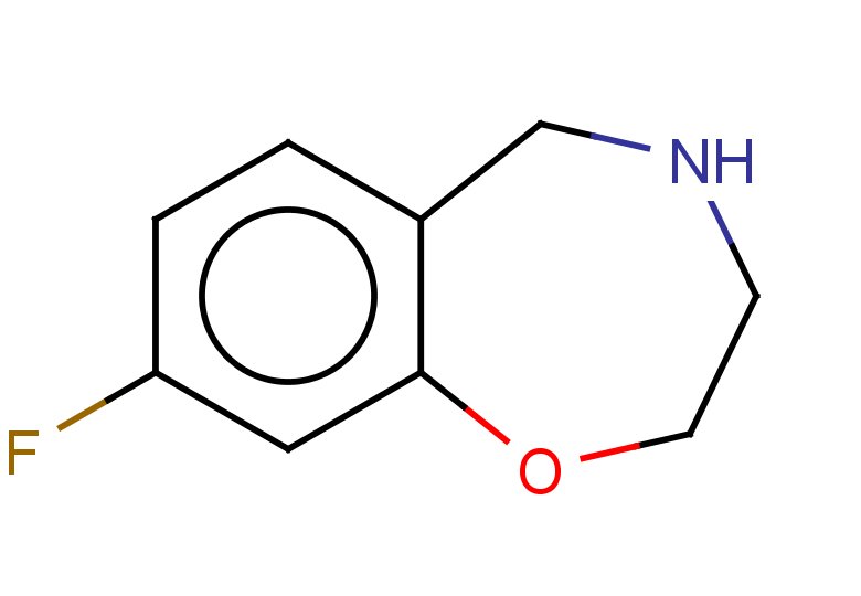 8-fluoro-2,3,4,5-tetrahydro-1,4-benzoxazepine