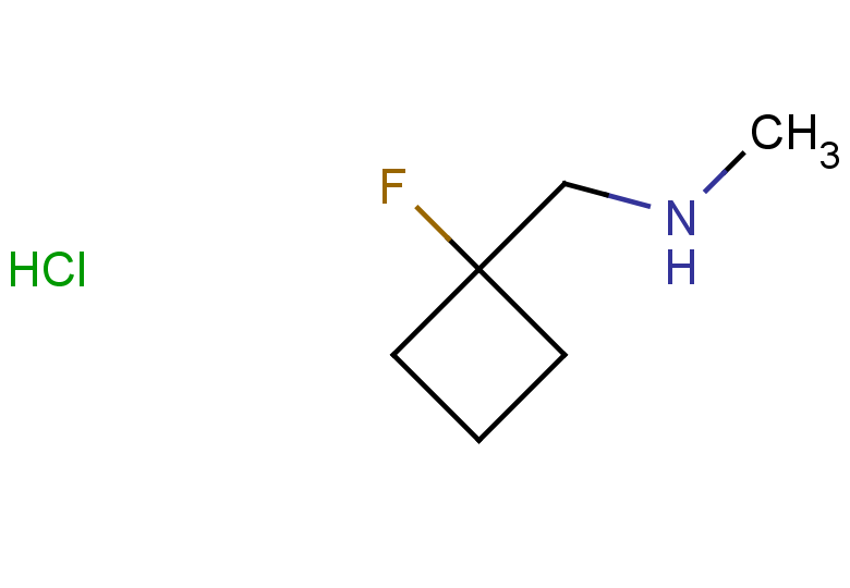 [(1-fluorocyclobutyl)methyl](methyl)amine hydrochloride