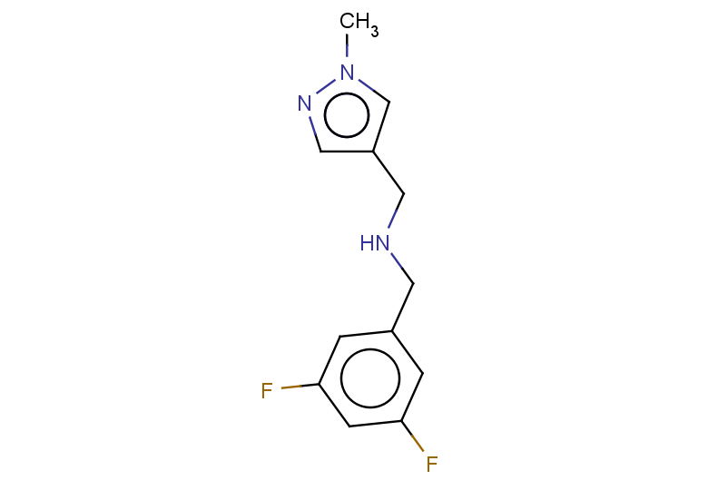 [(3,5-difluorophenyl)methyl][(1-methyl-1H-pyrazol-4-yl)methyl]amine
