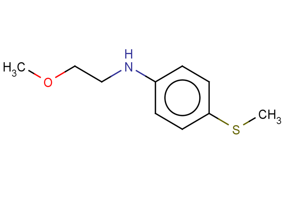 N-(2-methoxyethyl)-4-(methylsulfanyl)aniline