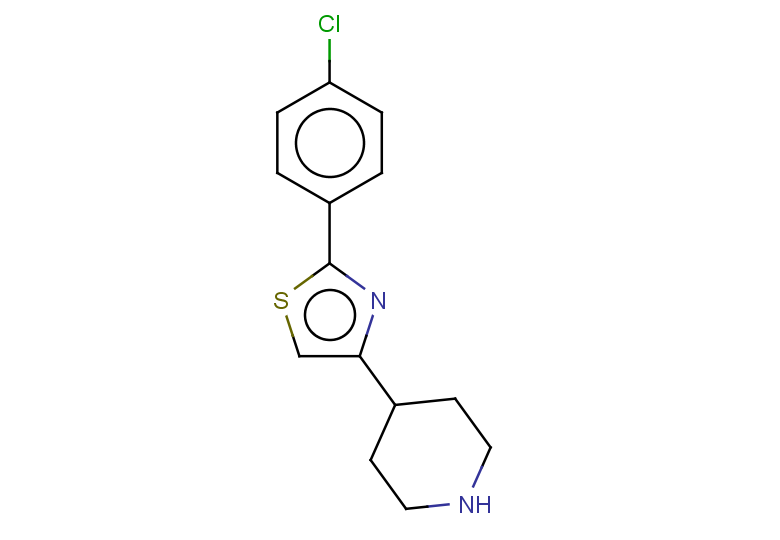 4-[2-(4-chlorophenyl)-1,3-thiazol-4-yl]piperidine