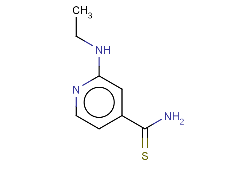 2-(ethylamino)pyridine-4-carbothioamide