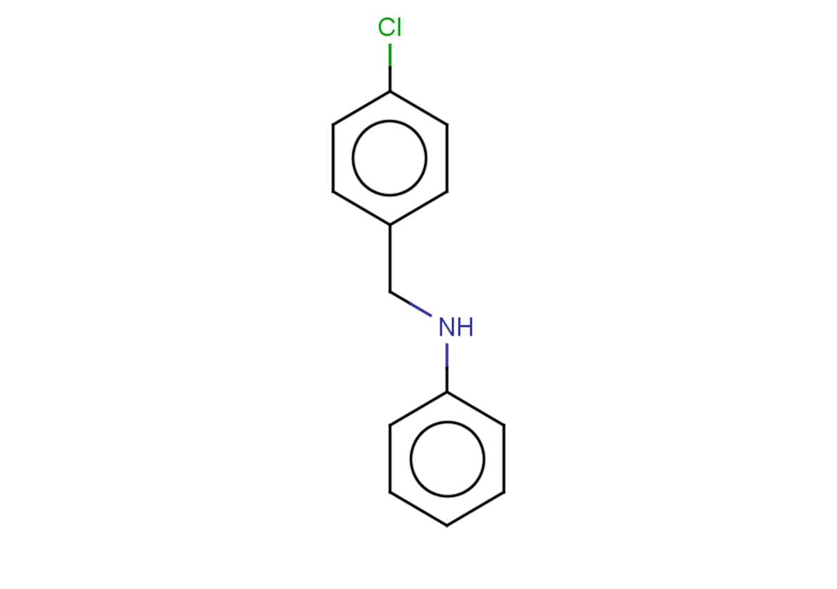 N-[(4-chlorophenyl)methyl]aniline