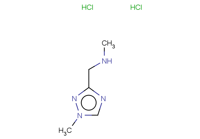 methyl[(1-methyl-1H-1,2,4-triazol-3-yl)methyl]amine dihydrochloride