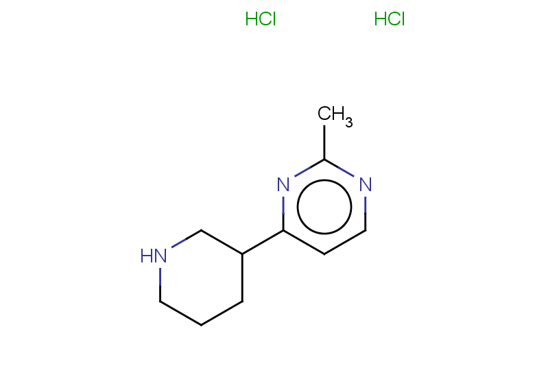 2-methyl-4-(piperidin-3-yl)pyrimidine dihydrochloride