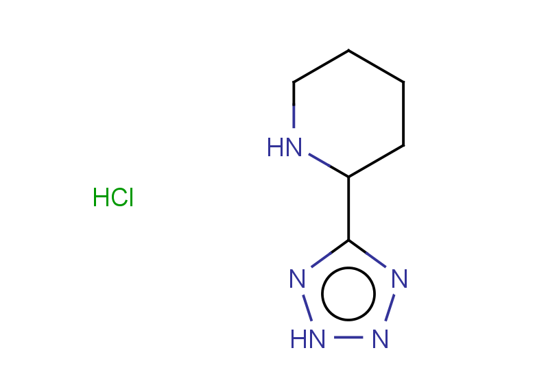 2-(2H-1,2,3,4-tetrazol-5-yl)piperidine hydrochloride