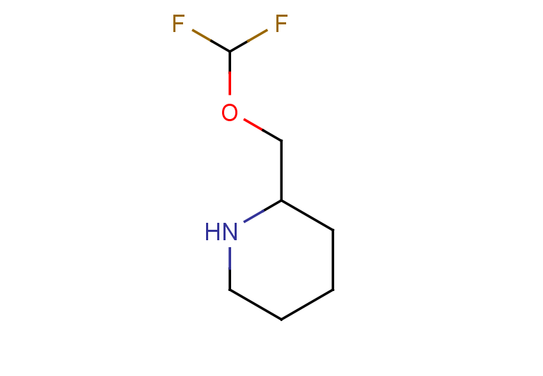 2-[(difluoromethoxy)methyl]piperidine