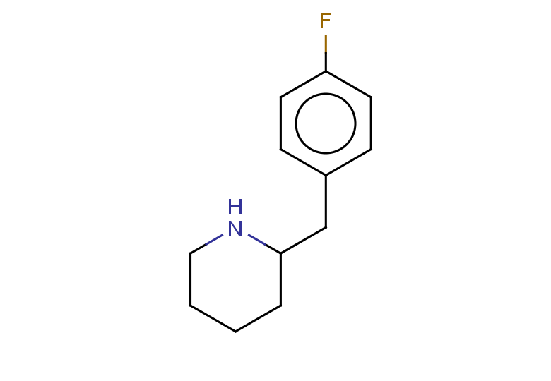 2-[(4-fluorophenyl)methyl]piperidine