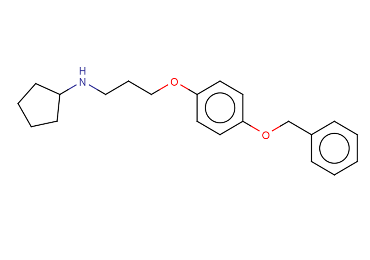 N-{3-[4-(benzyloxy)phenoxy]propyl}cyclopentanamine